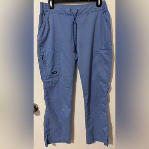 Grey’s Anatomy by Barco Scrub Pants Blue Size Small Petite Stretch Medical
